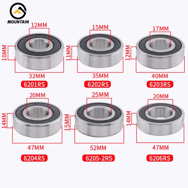 Vòng Bi Trục Bi Đa Năng Cho Xe Đạp Leo Núi 608r / 6000 / s6902rs