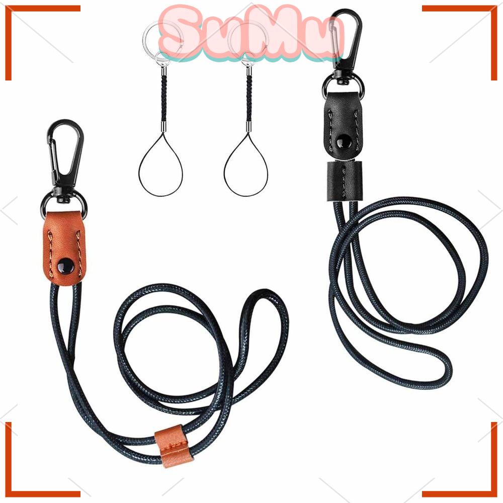 1 Vòng Cổ Bện Dây Da Với Khóa Kim Loại Có Thể Điều Chỉnh