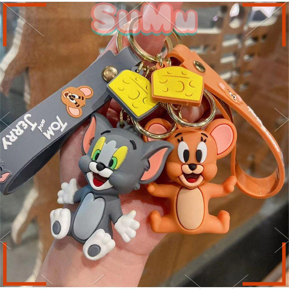 Móc Chìa Khóa PVC Họa Tiết Hoạt Hình Dễ Thương
