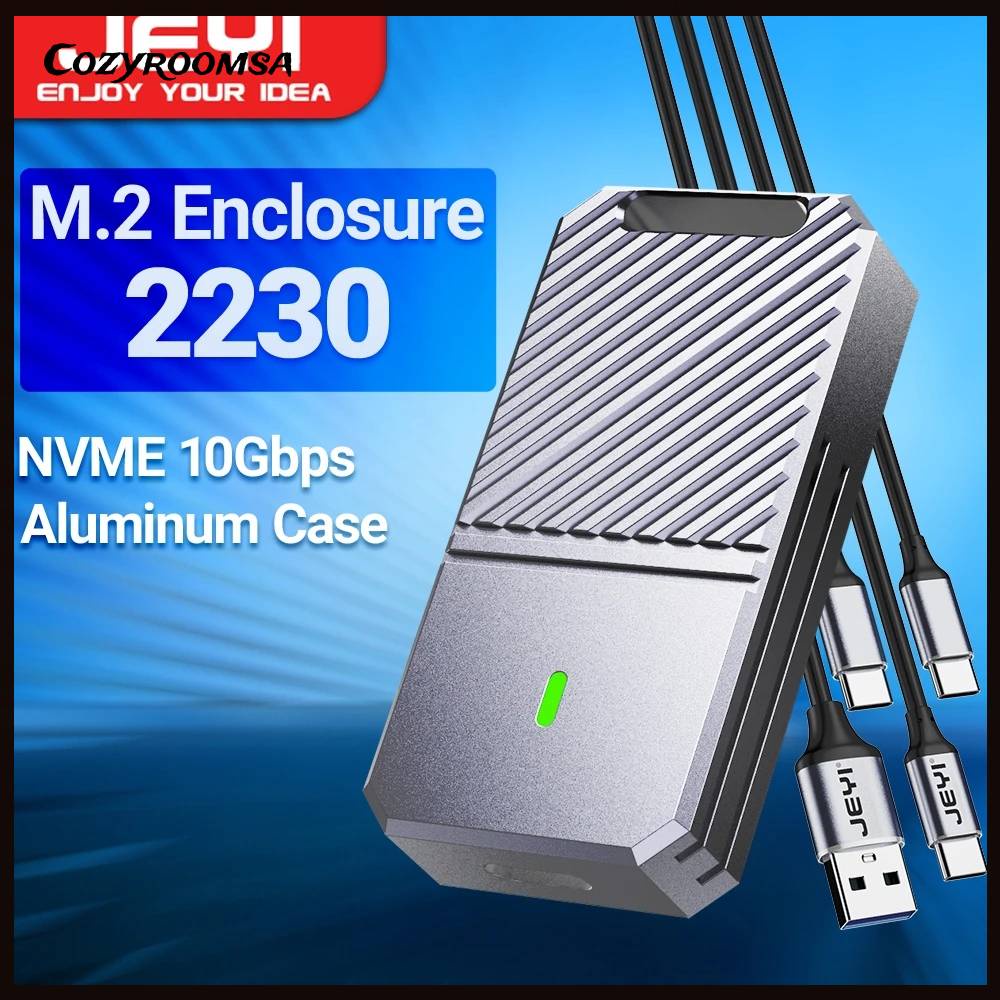 Hộp Đựng Ổ Cứng Di Động i9 2230 NVMe SSD PCIE Usb 3.2 10Gbps M.2