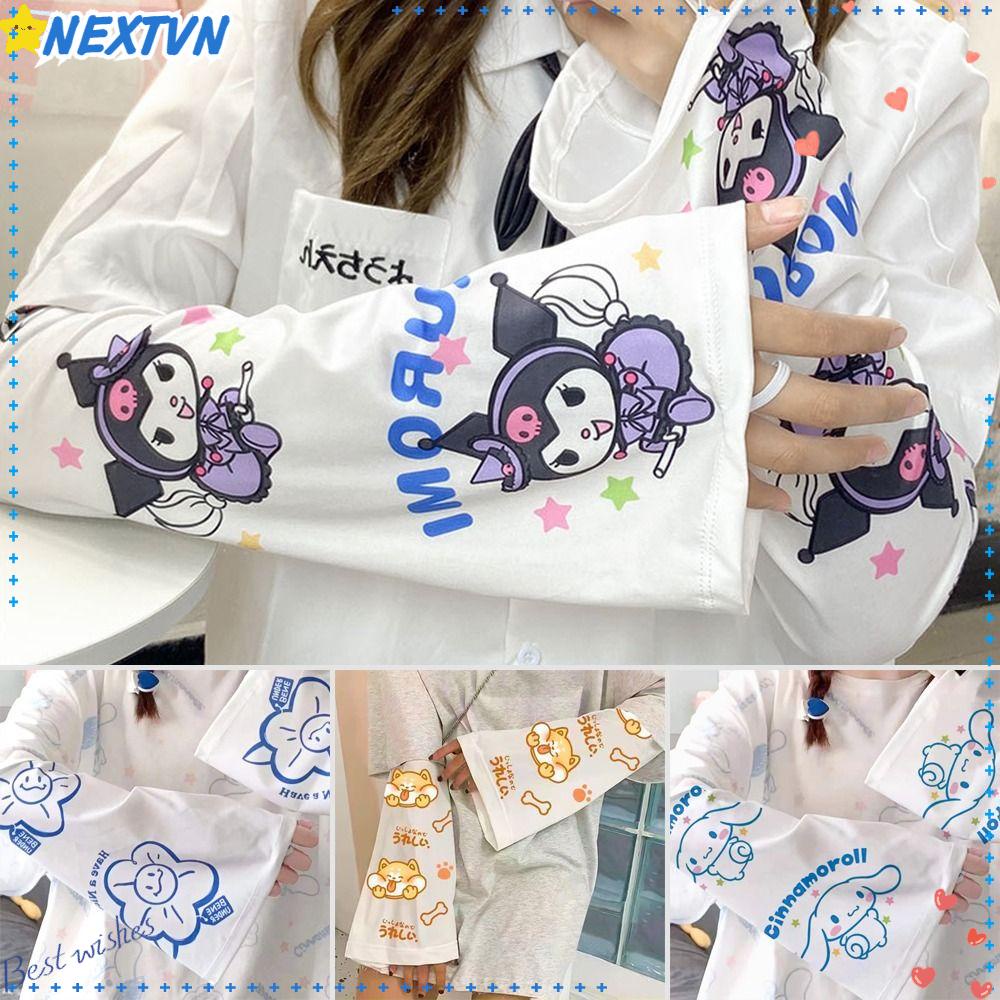 Găng Tay Chống Nắng Mỏng Thoáng Khí Bảo Vệ Cánh Tay Khi Lái Xe