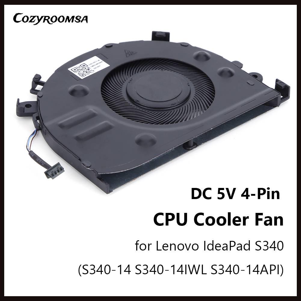 Quạt TảN NhiệT CPU DC 5V 4-Pin 4-Pin Cho Lenovo IdeaPad S340