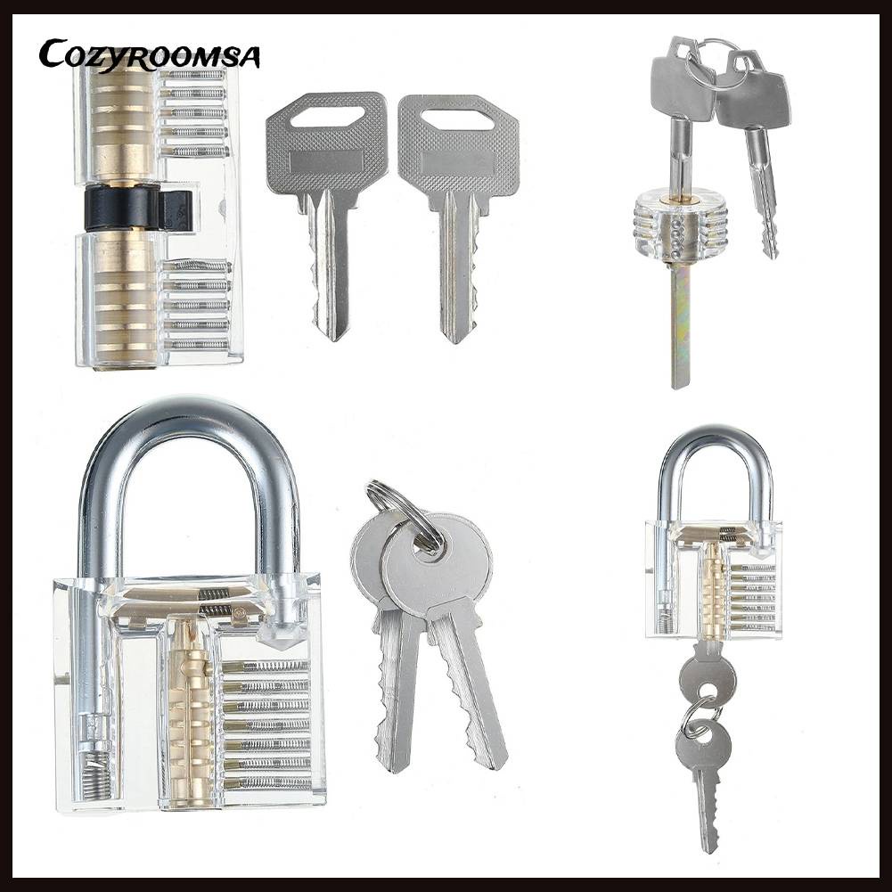 1 Bộ Dụng Cụ Mở Ổ Khóa Bằng Thép