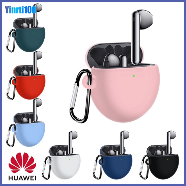 Vỏ Bảo Vệ Hộp Sạc Tai Nghe Huawei Freebuds 4 Bằng Silicon Mềm