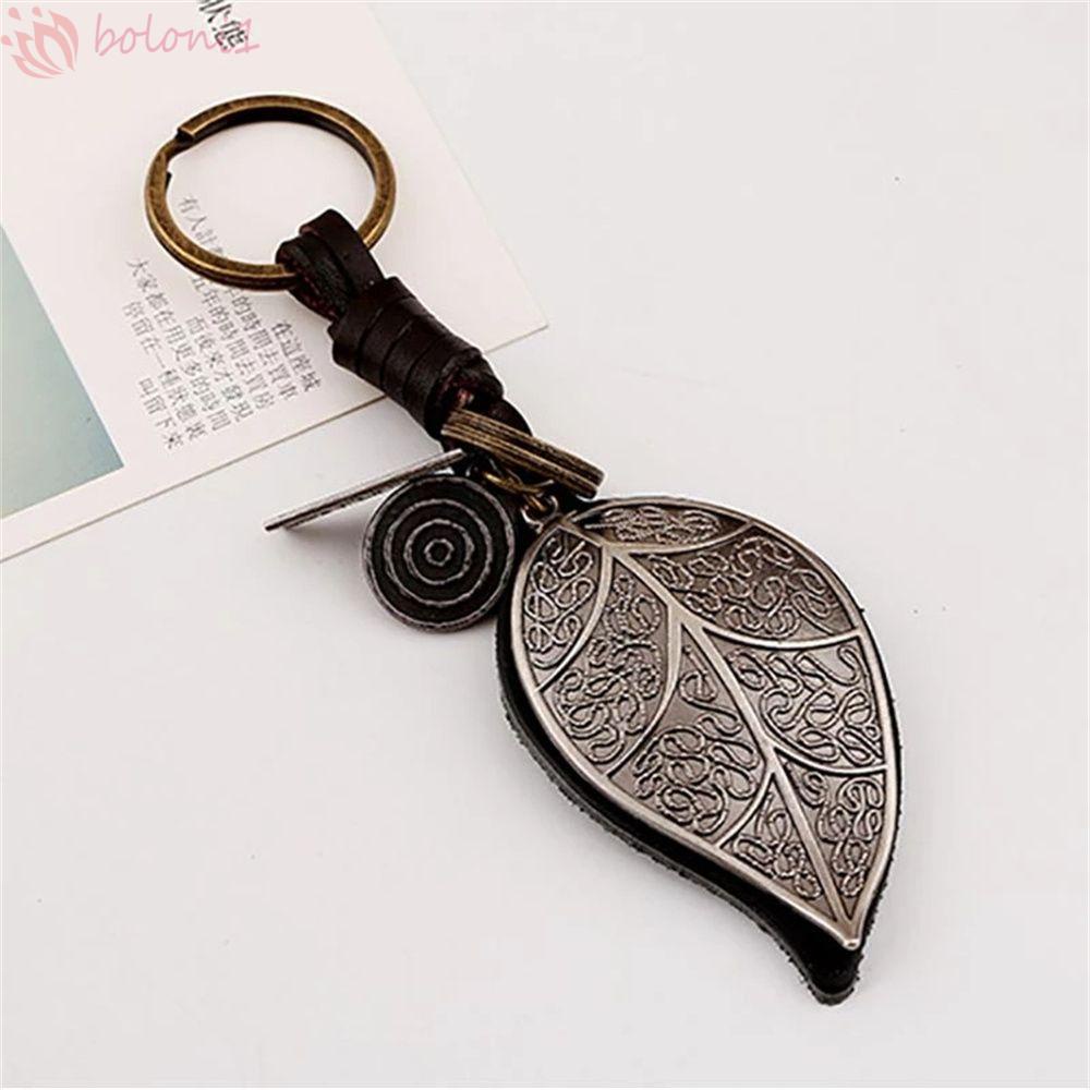 Móc Khóa Hình Chiếc Lá Xinh Xắn Dùng Làm Quà Tặng