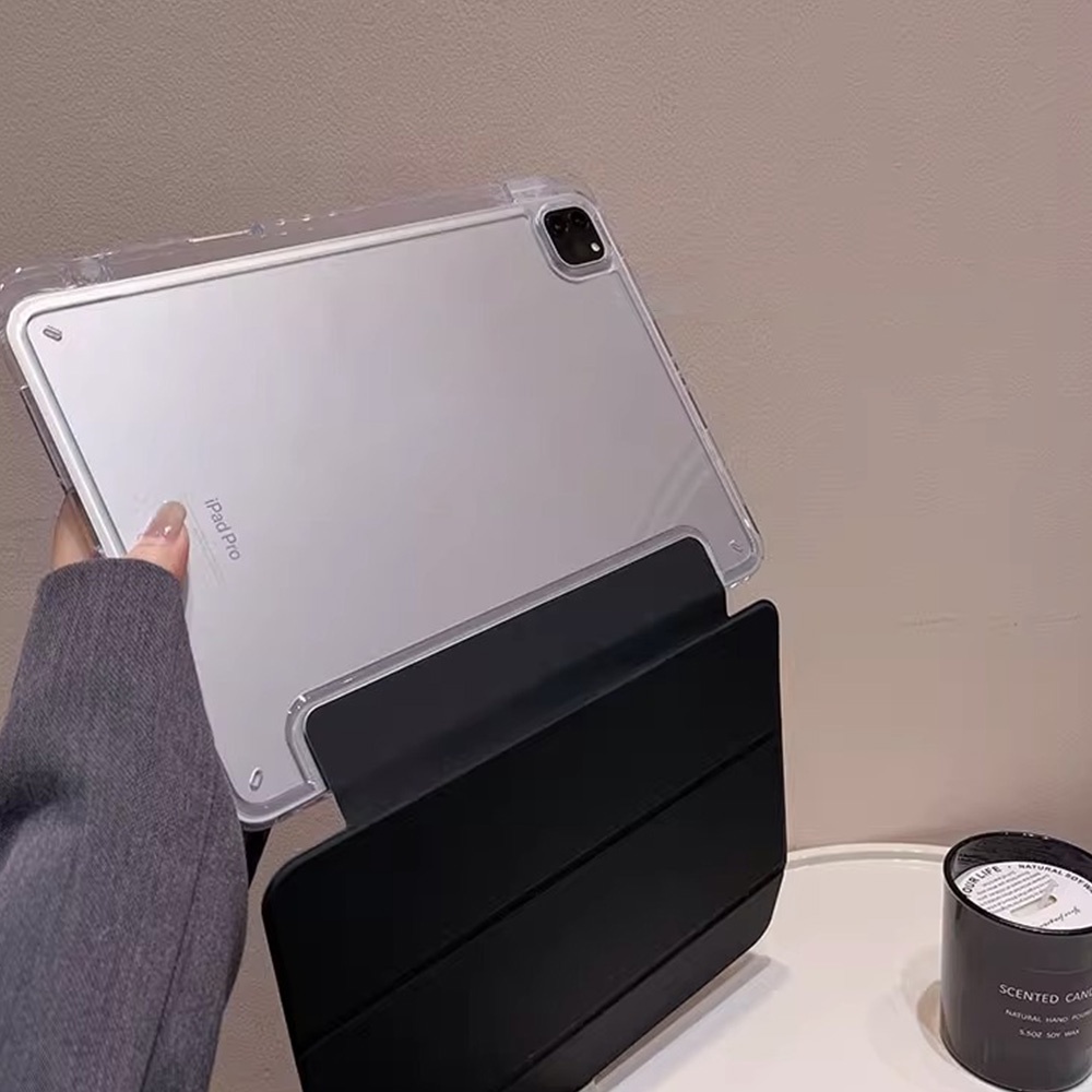 Bao Da Máy Tính Bảng Nắp Gập Từ Tính Cho IPAD Mini 6 / 2021 / 2020 / 2019 / 3 / 5 / 4 / 10 / 2022 / PRO 11 2022 / 2021 / 202 Ốp