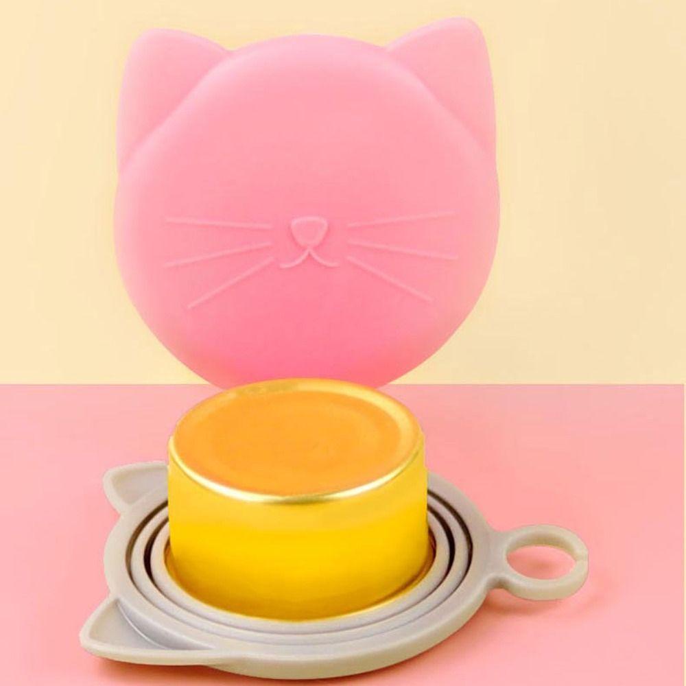 Dụng Cụ Mở Nắp Chai Đa Năng Bằng Silicone Hình Mèo Aron1 Cho Thú Cưng