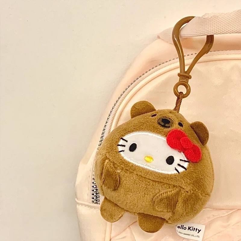 Móc Khóa Hello Kitty Nhồi Bông Dễ Thương