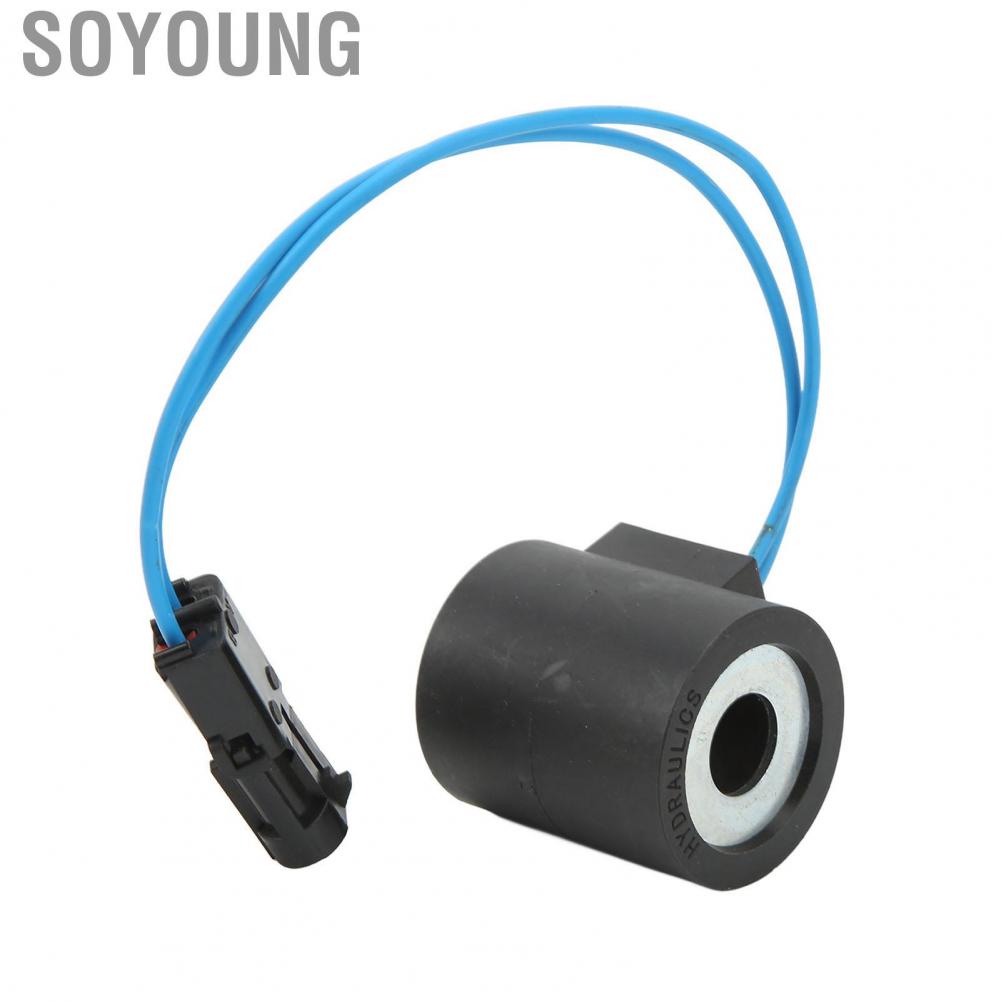 Soyoung AT163482  Long Service Life Perfect Fit Heavy Duty 2 Pin  Aging Solenoid Electrical Coil for Extractor