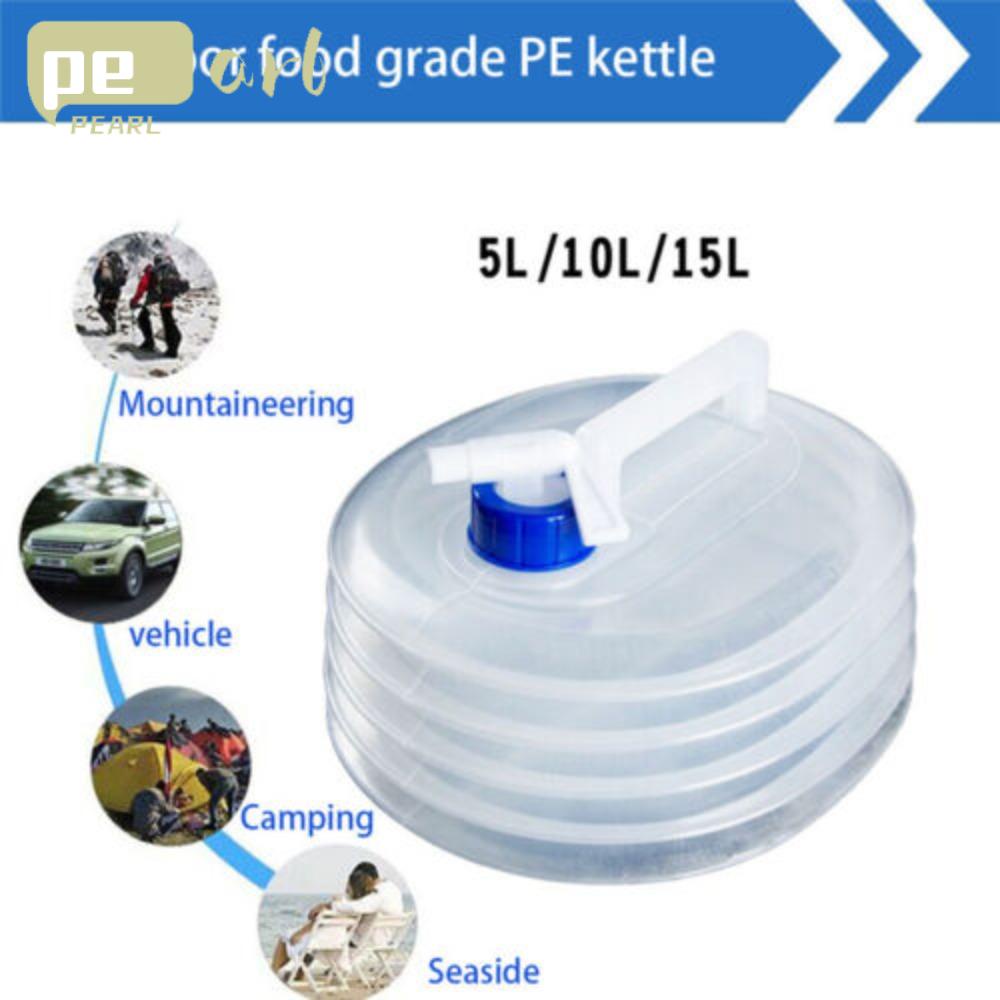 .Xô Đựng Nước Dung Tích Lớn 5L / 10L / 15L Kèm Vòi Tiện Dụng Cho Leo Núi