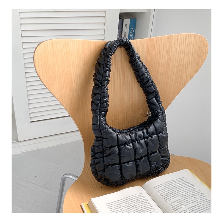 Túi Xách Đeo Vai Chất Liệu Da Mềm Đính Đá Cao Cấp Thời Trang Dành Cho Nữ