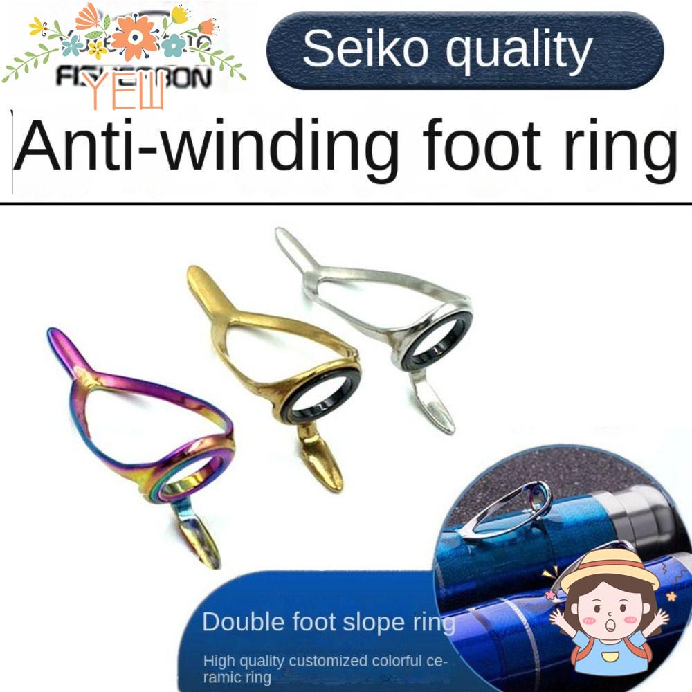 Vòng Cố Định Cần Câu Cá Hình Chữ O Bằng Thép Không Gỉ Tiện Dụng