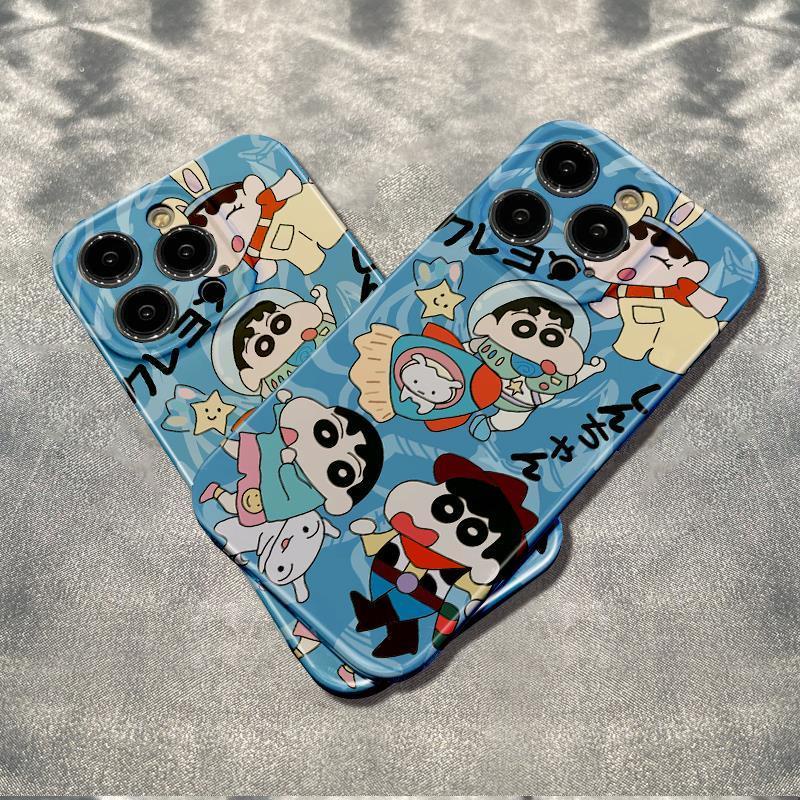 Ốp Điện Thoại Dẻo Họa Tiết Hoạt Hình Shin-Chan Dễ Thương Chống Sốc Cho Iphone11 Max6In 78 14proplus 13iPhone12 BJDT