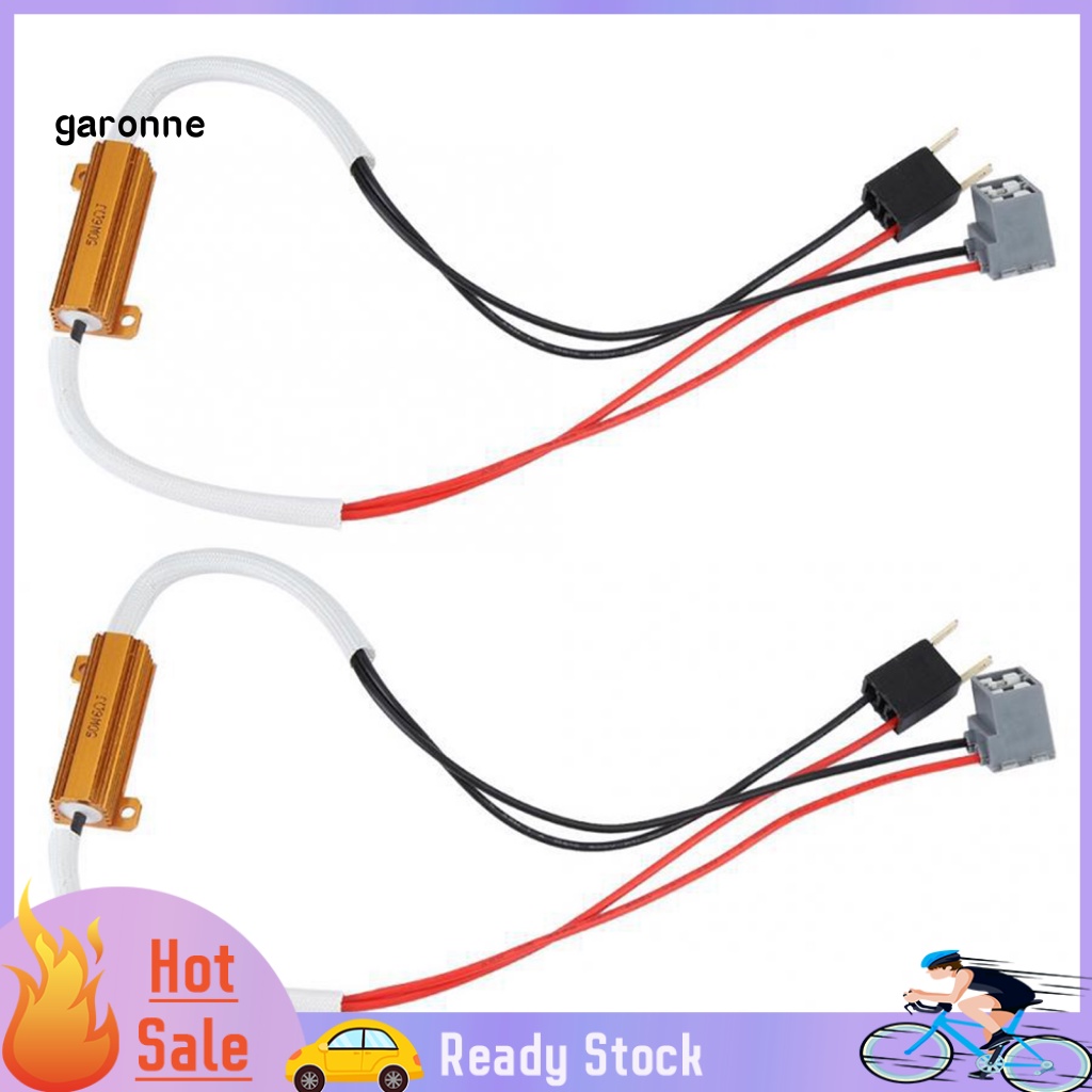 Set 2 Bộ Giải Mã Đèn Pha Chống Sương Mù Cho H7