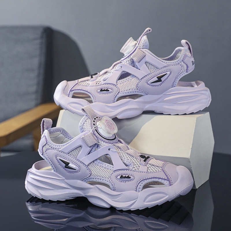 Xăng đan Thể Thao Mùa Hè Chống Trượt Bằng Cao Su Cho Trẻ Em Mới