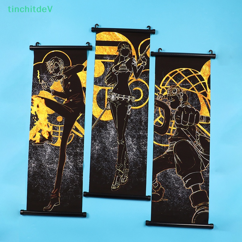 [TinchitdeV] Áp Phích Treo Tường In Hình Anime Luffy Nghệ Thuật Paing Nami Robin [Mới]