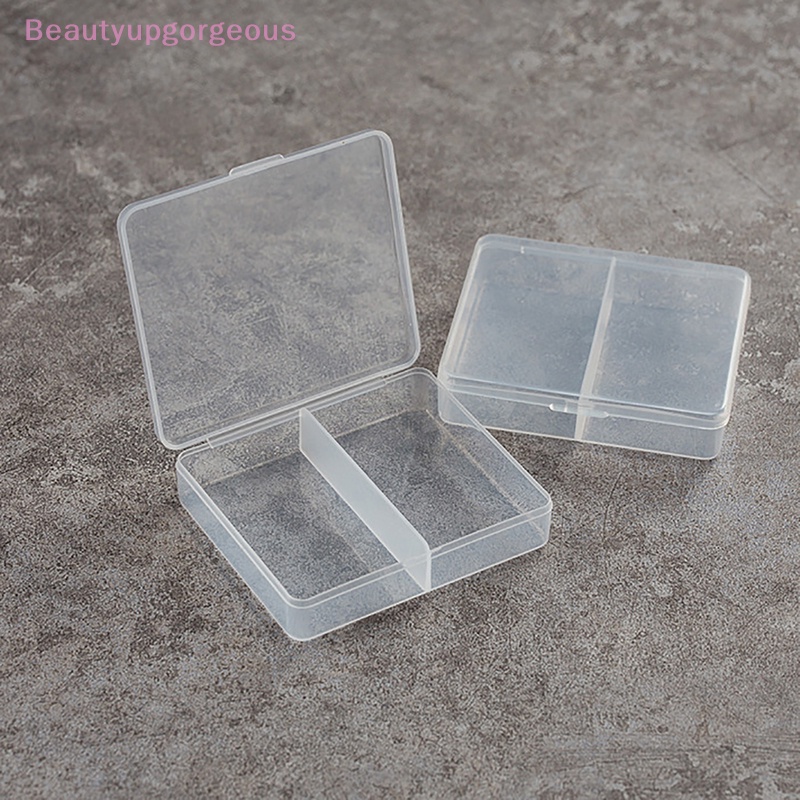 Hộp Nhựa Hình Vuông Trong Suốt Đựng Trang Sức Tiện Dụng