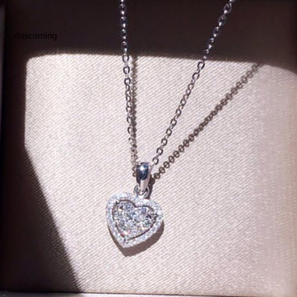 Băng Đô SL SL SL SL| Vòng cổ Mặt Trái Tim Đính Đá Sang Trọng Cho Nữ