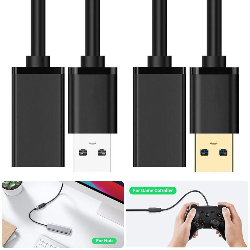 Set 2 Dây Cáp Truyền Dữ Liệu USB 3.0 Chất Lượng Cao Cho Máy Tính