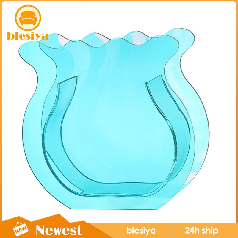 Lọ Hoa Bằng Acrylic Trong Suốt Thiết Kế Tối Giản Dùng Trang Trí