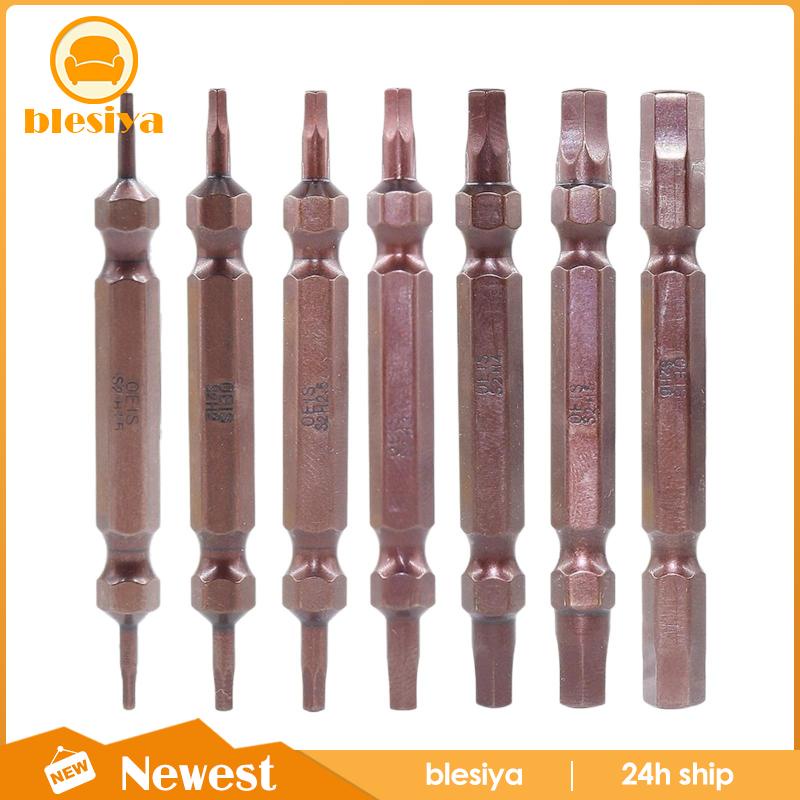 Bộ 7 Mũi Khoan Thép S2 Hai Đầu Chuyên Dụng