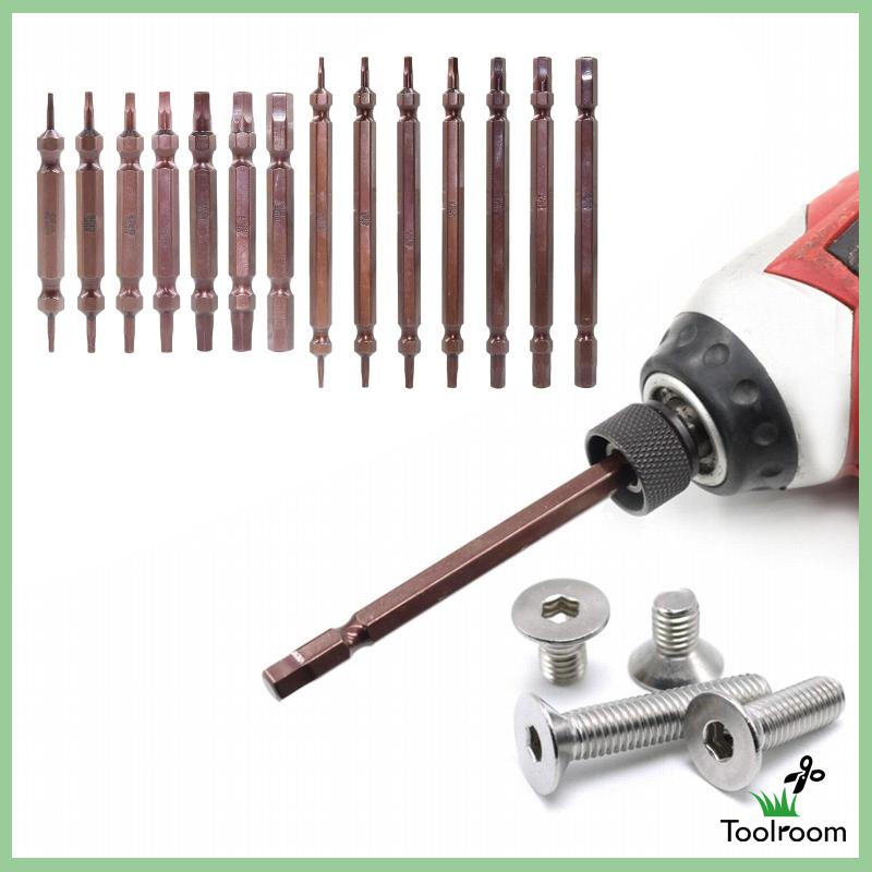 Bộ 7 Mũi Khoan Thép S2 Hai Đầu Chuyên Dụng