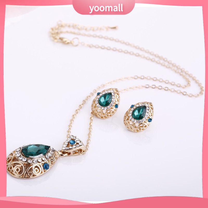 Bộ Trang Sức Gồm Bông Tai Thiết Kế Xinh Xắn Thời Trang