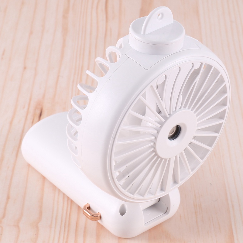 Quạt Điện Làm Mát Cầm Tay 5000MAh Sạc Cổng USB 5 Tốc Độ Có Màn Hình Kỹ Thuật Số