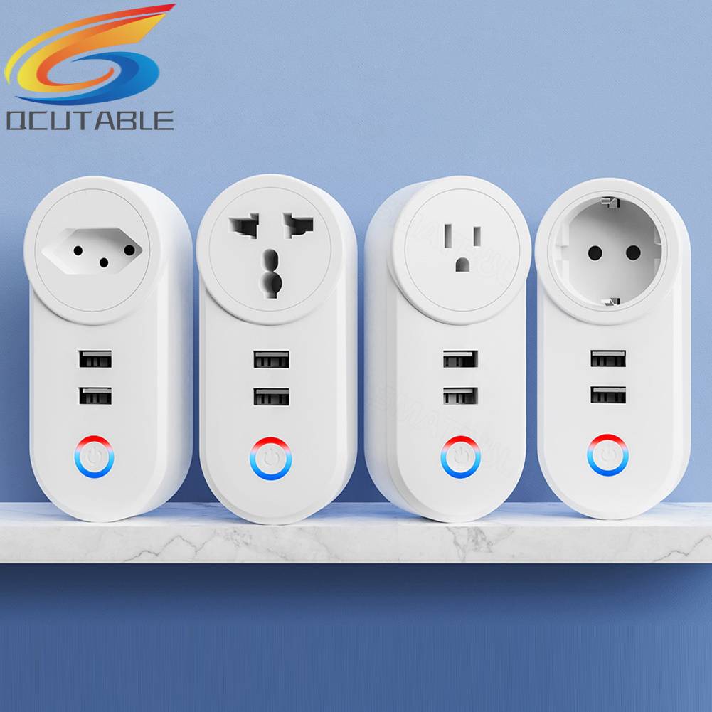 Ổ Cắm Điện Thông Minh 16A Điều Khiển Bằng Giọng Nói Qua Ứng Dụng