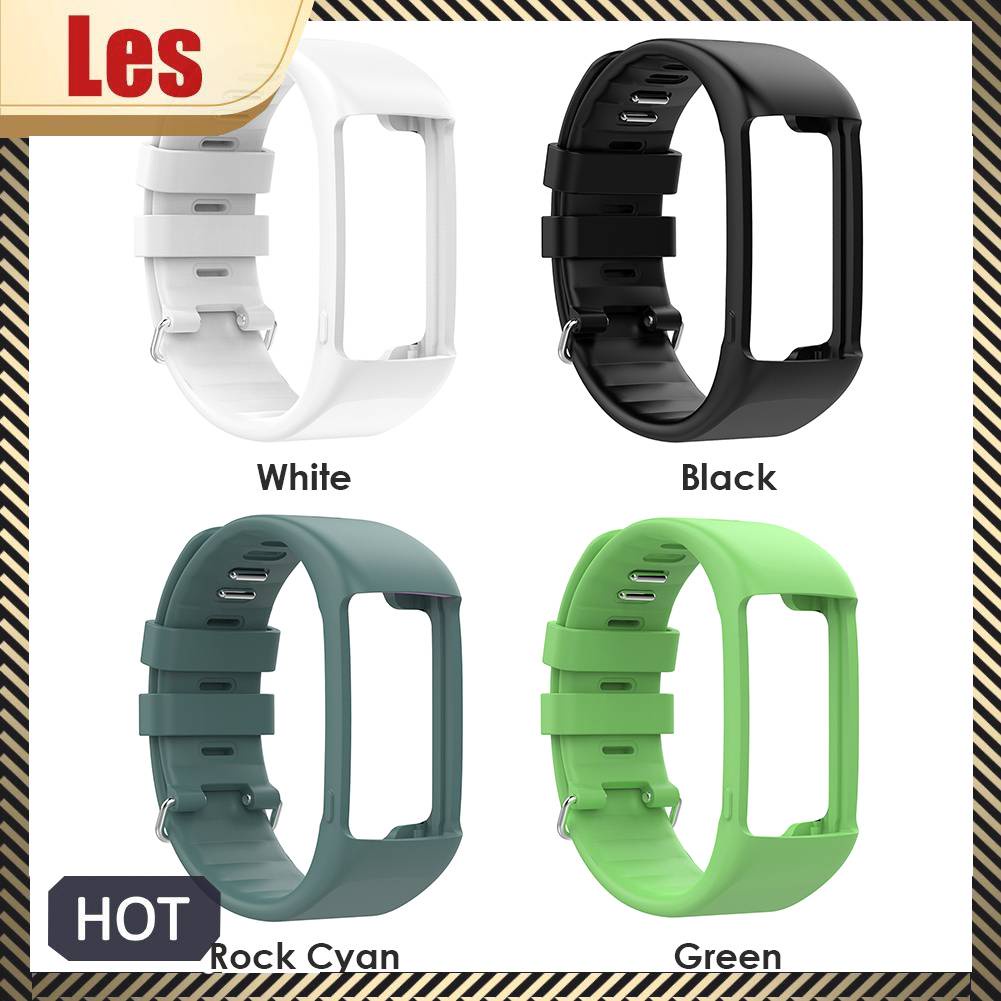 Dây Đeo Thay Thế Chất Liệu Silicon Màu Trơn Cho POLAR A360 A370