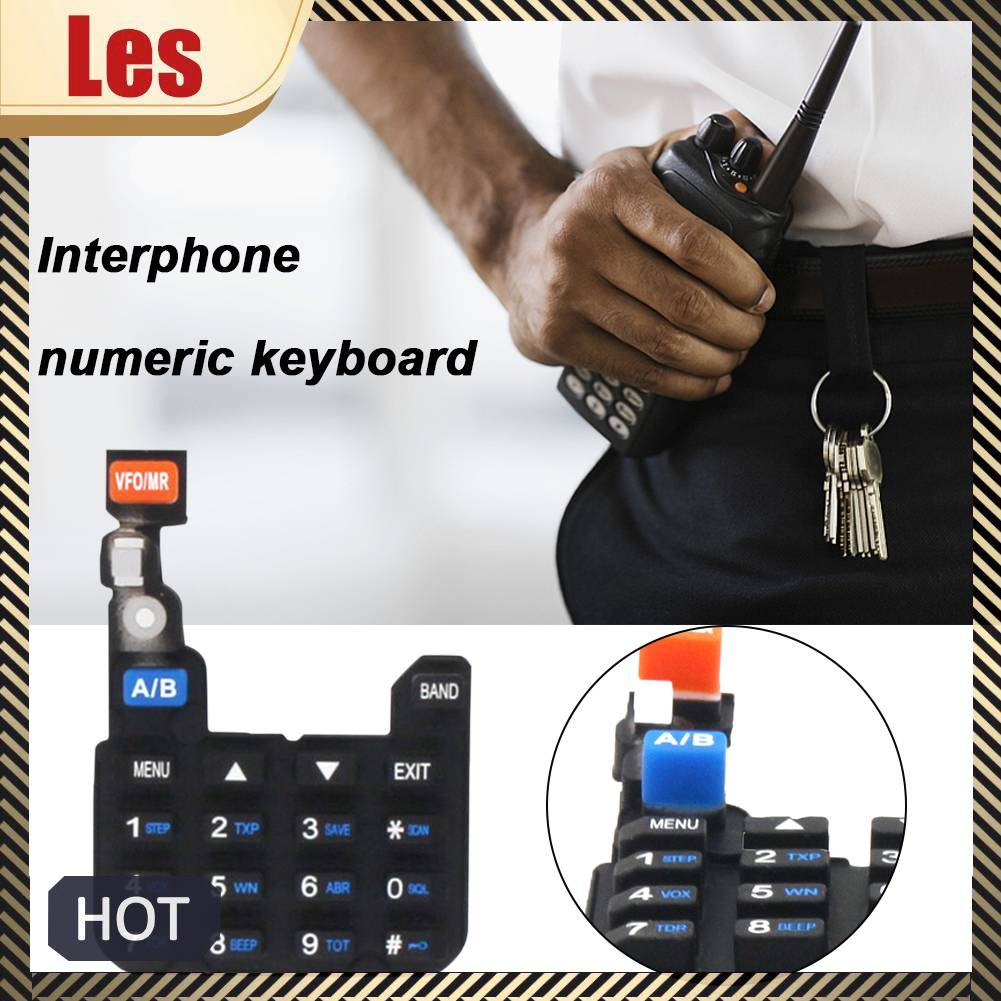 2 Bàn Phím Số Cho Bộ Đàm Baofeng 2 Chiều UV-5R UV-5RA