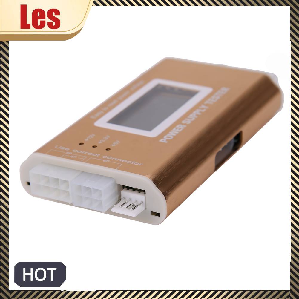 Thiết Bị Kiểm Tra Nguồn Cung Cấp Điện ATX BTX ITX SATA HDD Màn Hình LCD 20 / 24 Pin 4 PSU