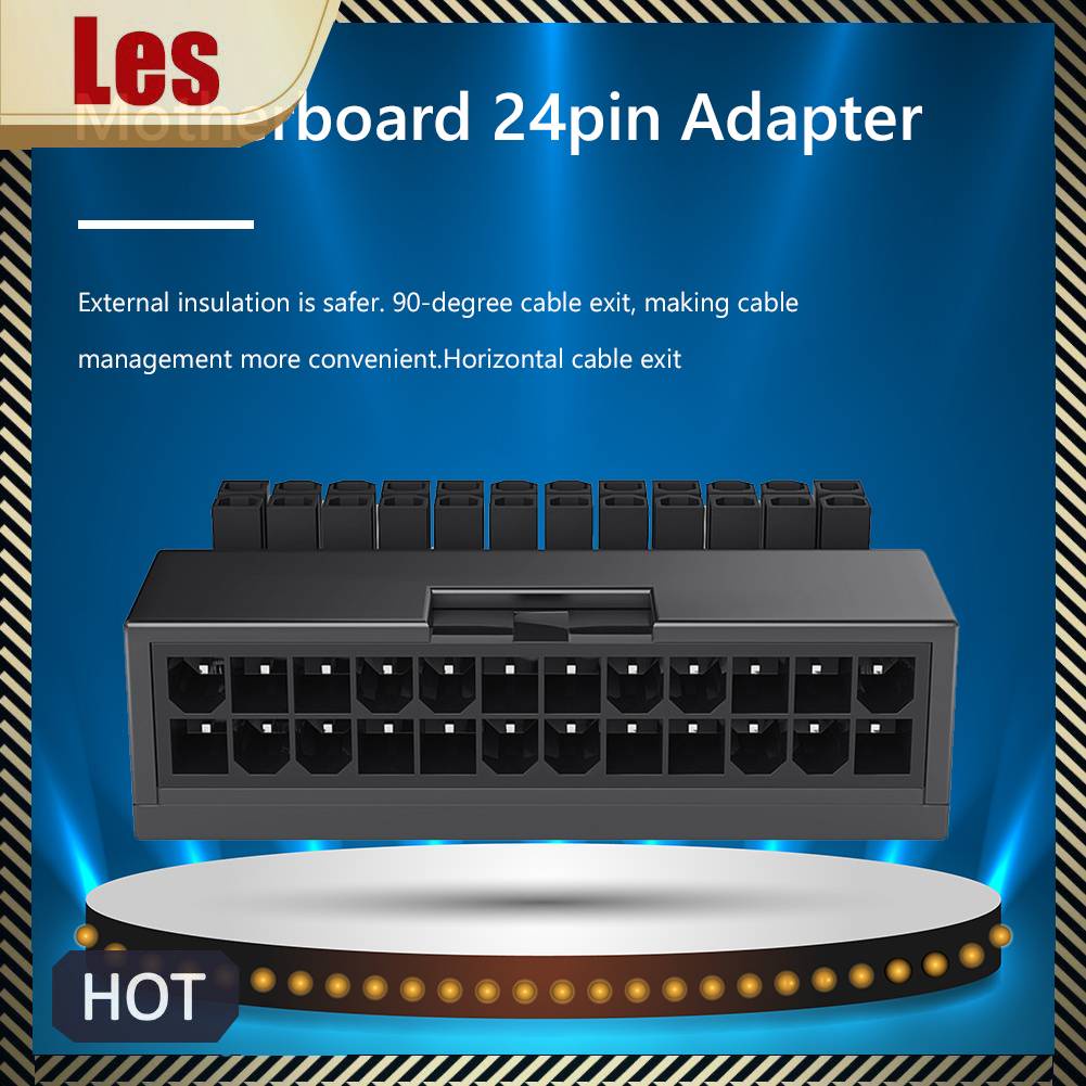 Cáp KếT NốI Bo MạCh Chủ ATX 24 Pin Sang 90 Độ