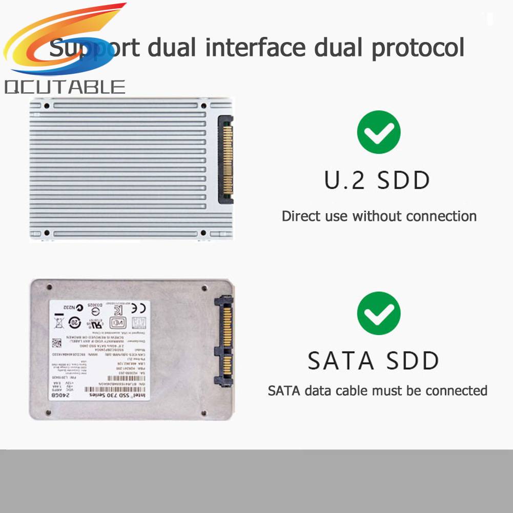 Thẻ Mở Rộng PCIE X4 3.0 U.2 Sang PCIE SFF-8639 Sang SATA SSD