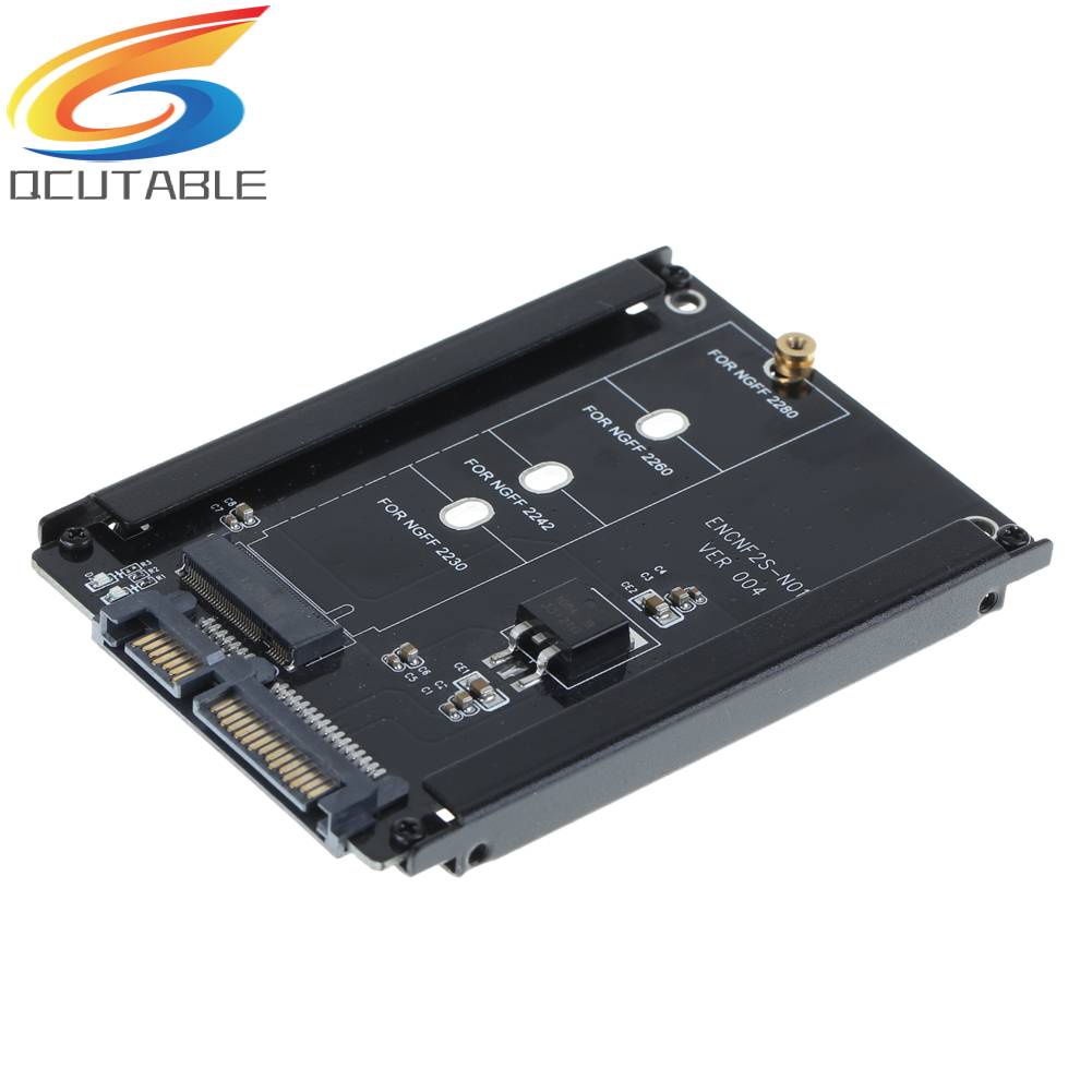Bộ ĐiềU HợP CY B + M 2 M.2 NGFF (SATA) SSD Sang 2.5 SATA Chuyên DụNg