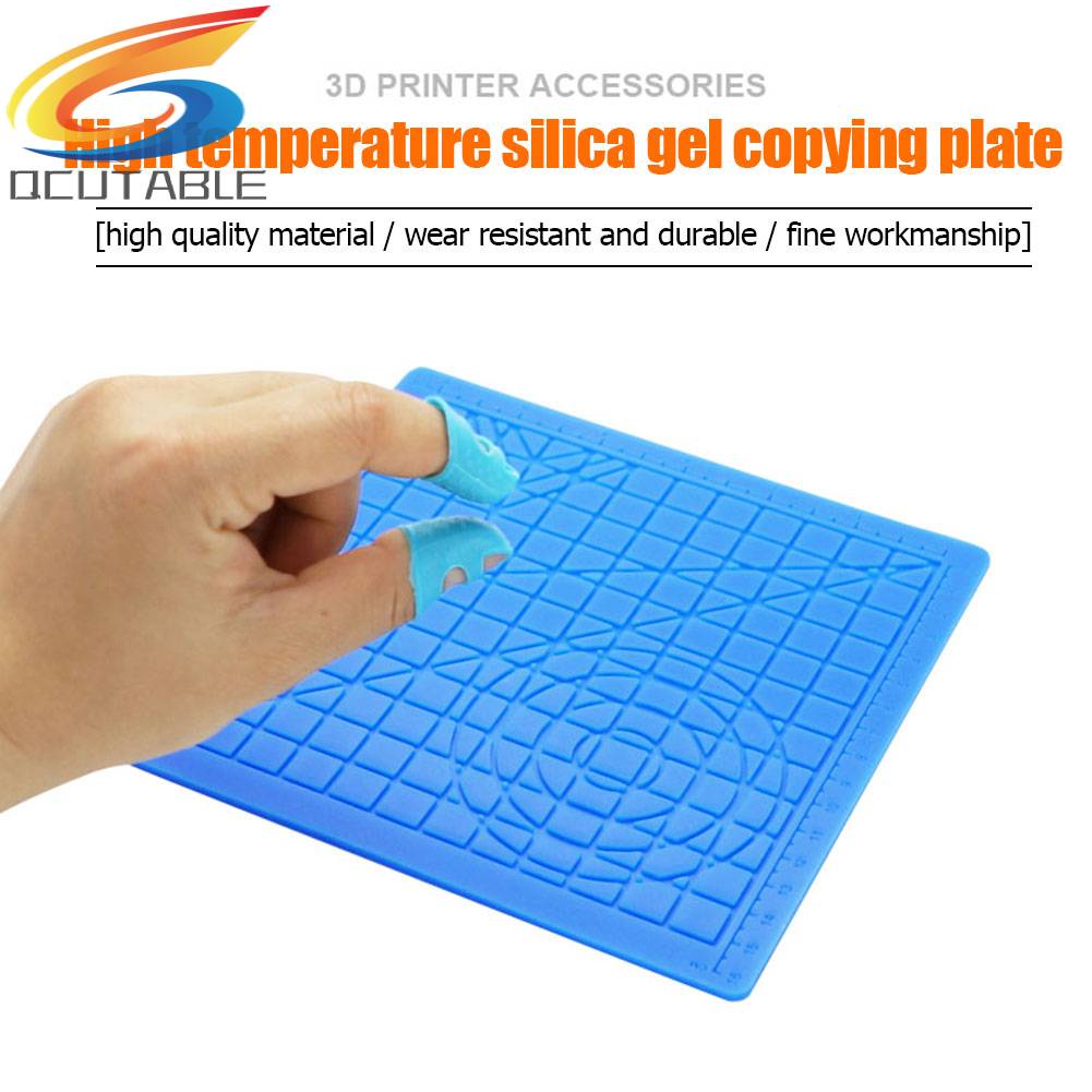 Thảm Vẽ 3D Bằng Silicone Kèm Nắp Đậy Ngón Tay Tiện Dụng