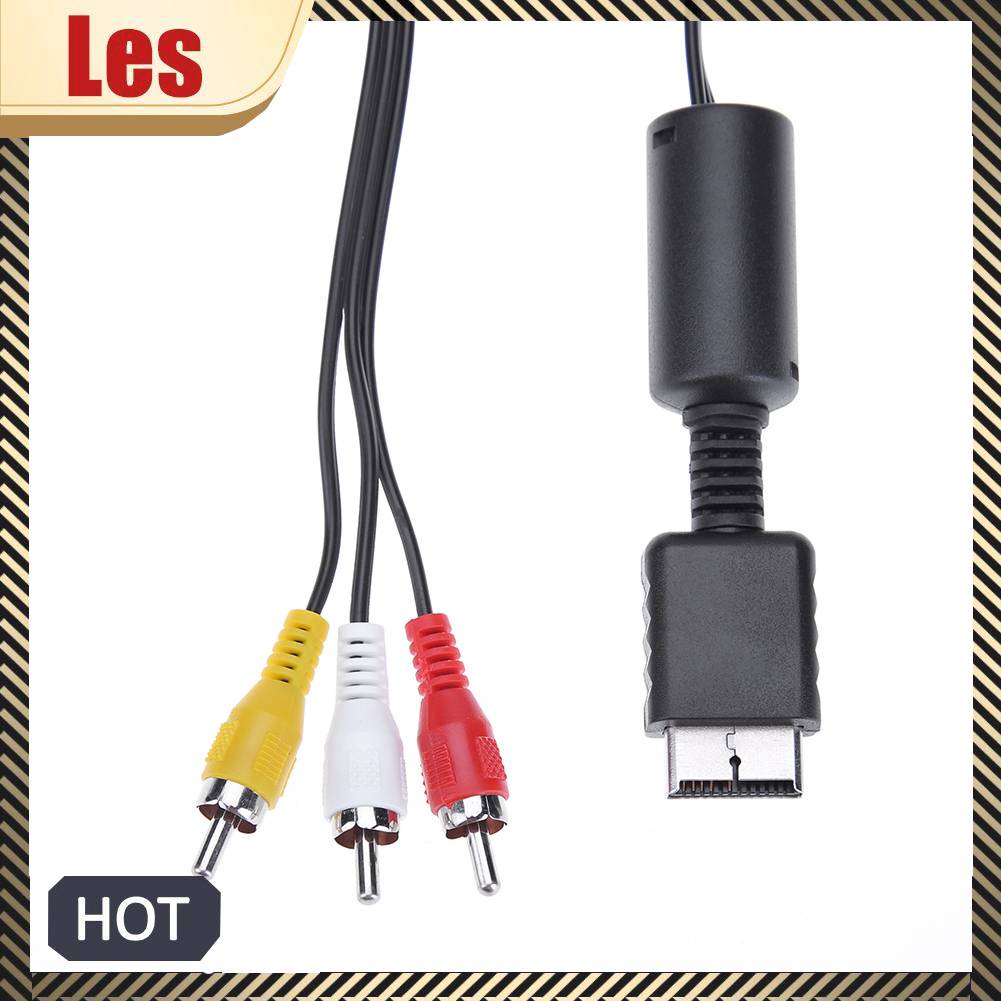 Dây Cáp Âm Thanh / Video Dài 1.8m Thay Thế Cho Tay Cầm Chơi Game PS2 / 3