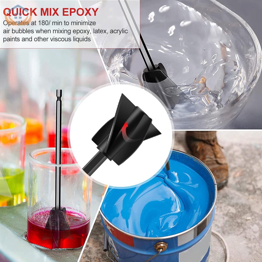 Máy Khuấy Resin Epoxy Cầm Tay 4 Cây Khuấy Cho Minimizing SHOPTKC5034