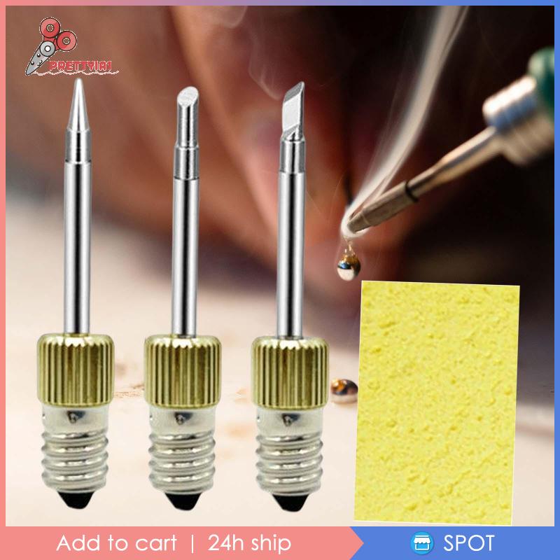 Bộ Đầu Hàn Sắt Thay Thế 3x Prettyia1