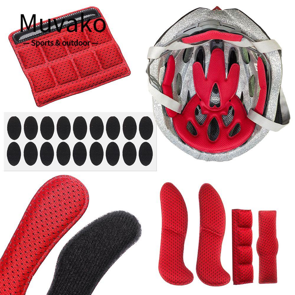 MUVAKO Bộ Đệm Xốp Bịt Kín Thay Thế Bảo Vệ Mũ Bảo Hiểm Xe Máy / Xe Đạp Muva
