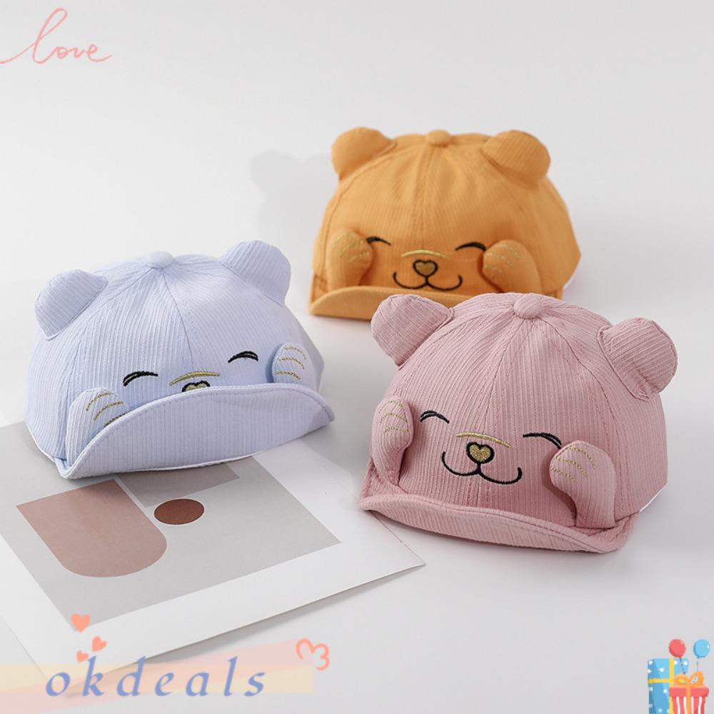 OKDEALS Mũ Lưỡi Trai Hình Động Vật Dễ Thương Cho Bé