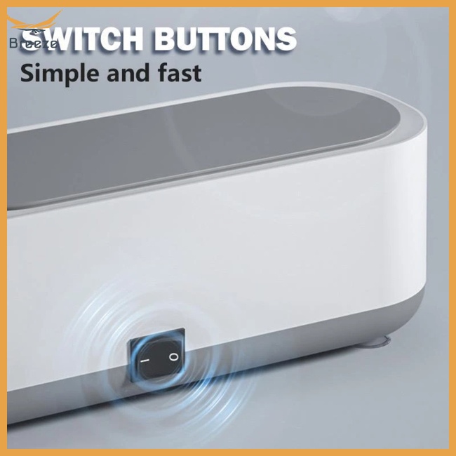 Máy Làm Sạch Kính Mắt / Trang Sức / Đồng Hồ Bằng Sóng Siêu Âm Tần Số Cao 45000hz