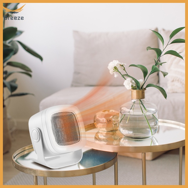 Quạt Sưởi 800w 45db Góc Rộng 90 Độ Ít Ồn Tiện Dụng Cho Phòng Khách / Phòng Ngủ / Văn Phòng