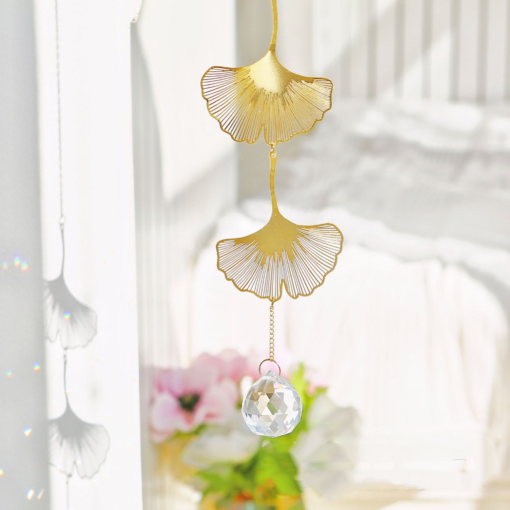 Phụ Kiện Trang Trí Vườn Hình Vòng Bắt Giấc Mơ Kiểu Hình Học Độc Đáo