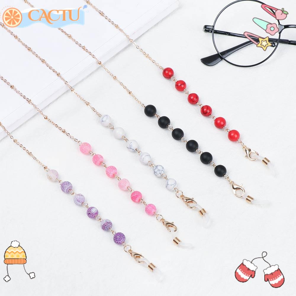 CACTU Dây Đeo Mắt Kính Chống Trượt Phong Cách Thể Thao Thời Trang