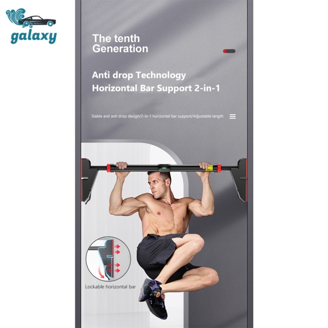 Galaxy Dụng Cụ Thanh Xà Ngang 660lbs Có Thể Điều Chỉnh Độ Rộng Dùng Luyện Tập Cánh Tay Tại Nhà