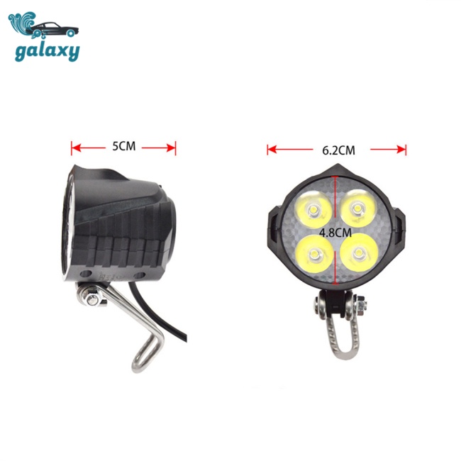 Galaxy Bộ Đèn Led Gắn Đuôi Xe Đạp Điện Cảnh Báo Ban Đêm