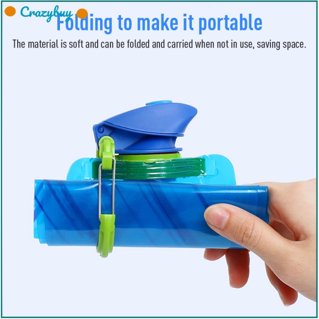 Cr Set 8 Bình Đựng Nước 700ml Có Nắp Vặn Chống Rò Rỉ Có Thể Tái Sử Dụng Dùng Khi Đi Cắm Trại