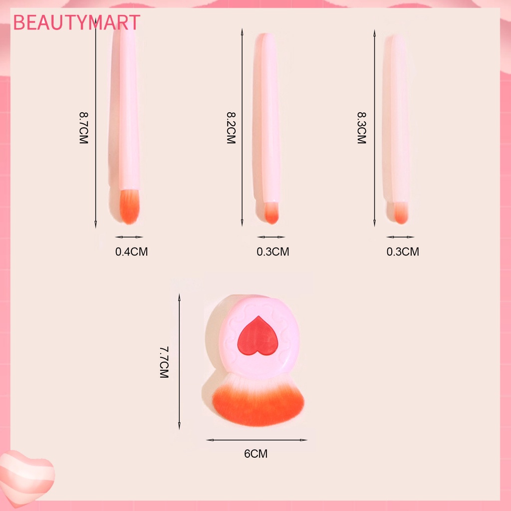 1 Bộ Cọ Trang Điểm Lông Mềm Chuyên Nghiệp Cho Salon Làm Đẹp