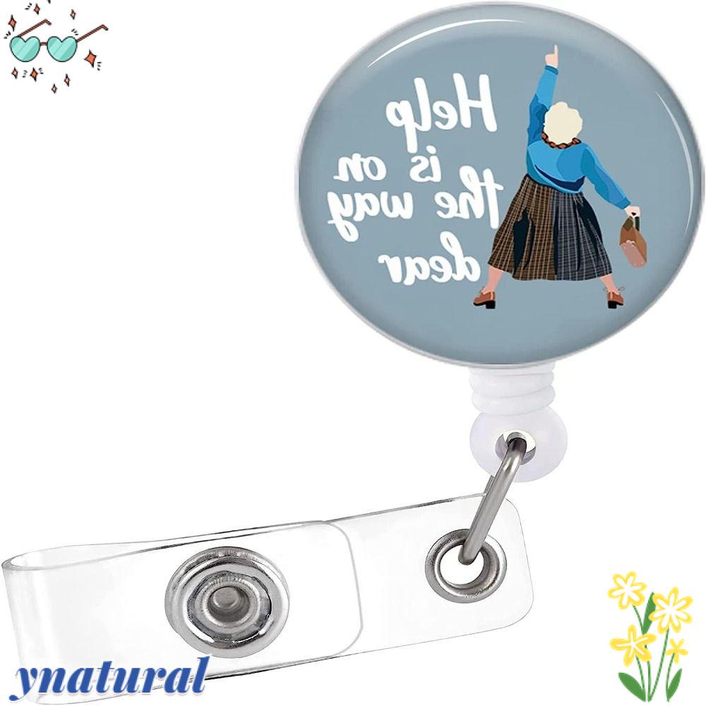 Ynatural Kẹp Cá Sấu Có Thể Thu Vào Cho Văn Phòng / Y Tá / Bác Sĩ Mới